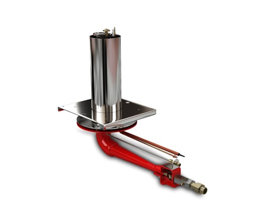 M1 natural gas burner for pizza ovens